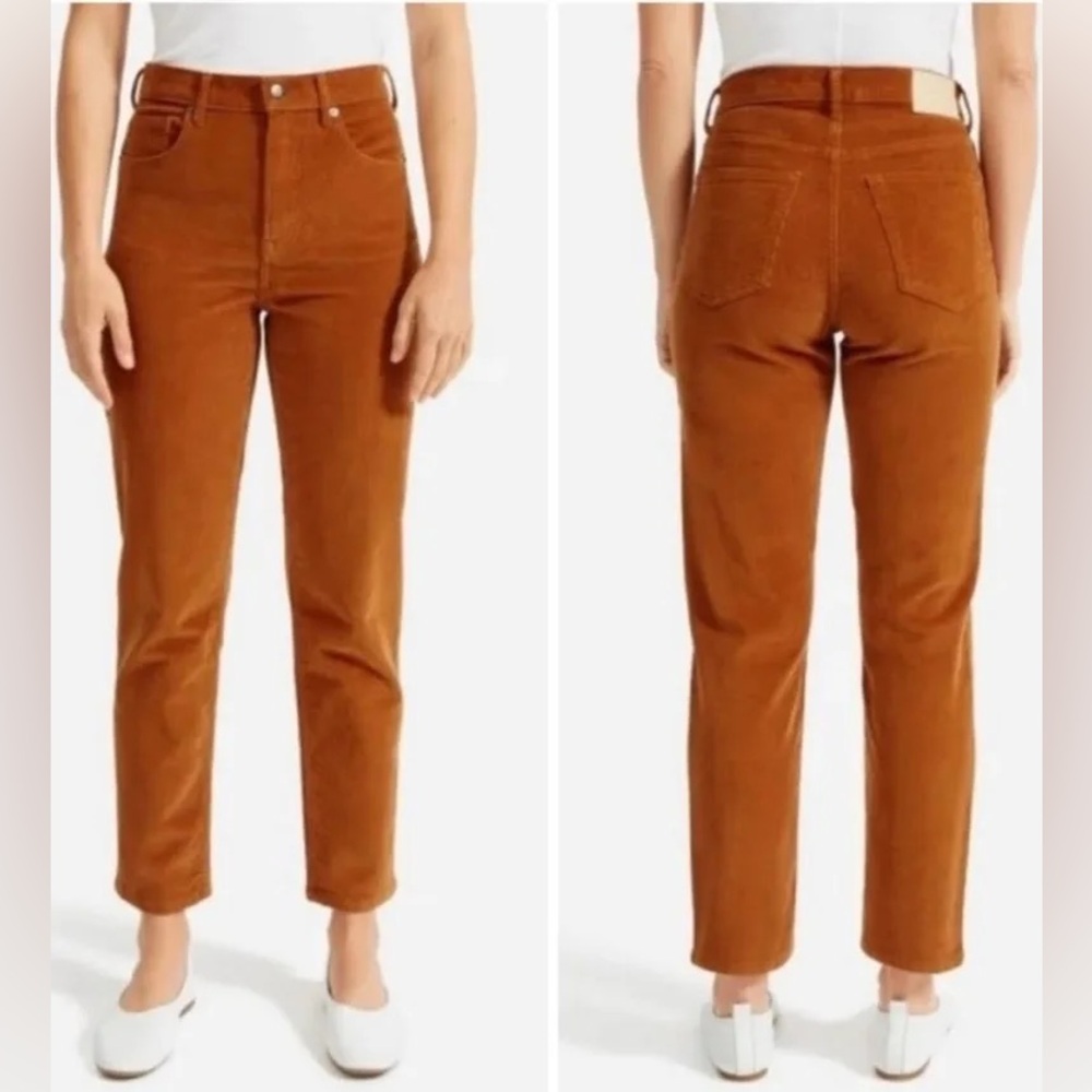 Everlane Baby Cord Cheeky Crop Minimalist Capsules Wardrobe Size 28